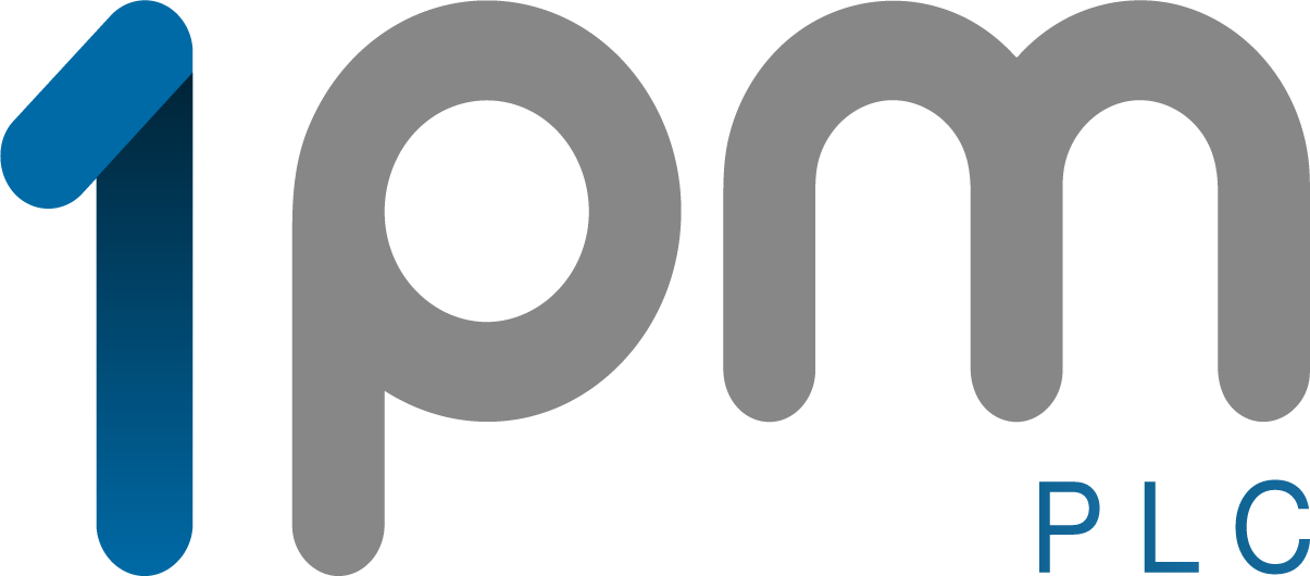 1PM Plc logo
