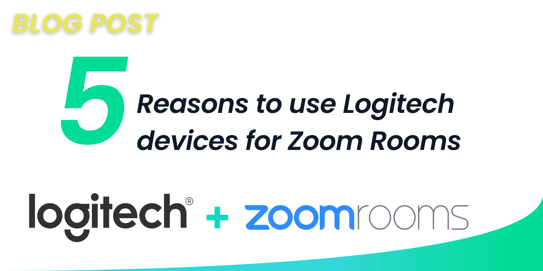 Featured image for “5 reasons to use Logitech devices for Zoom Rooms”