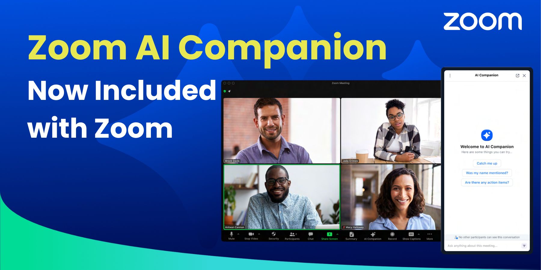 Featured image for “Zoom AI Companion: Now Included with Zoom”