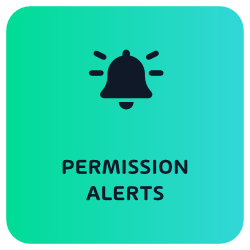 Microsoft 365 Protection - Permission Alerts Icon