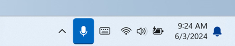 Microsoft Toolbar on Mute