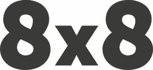 8x8 logo