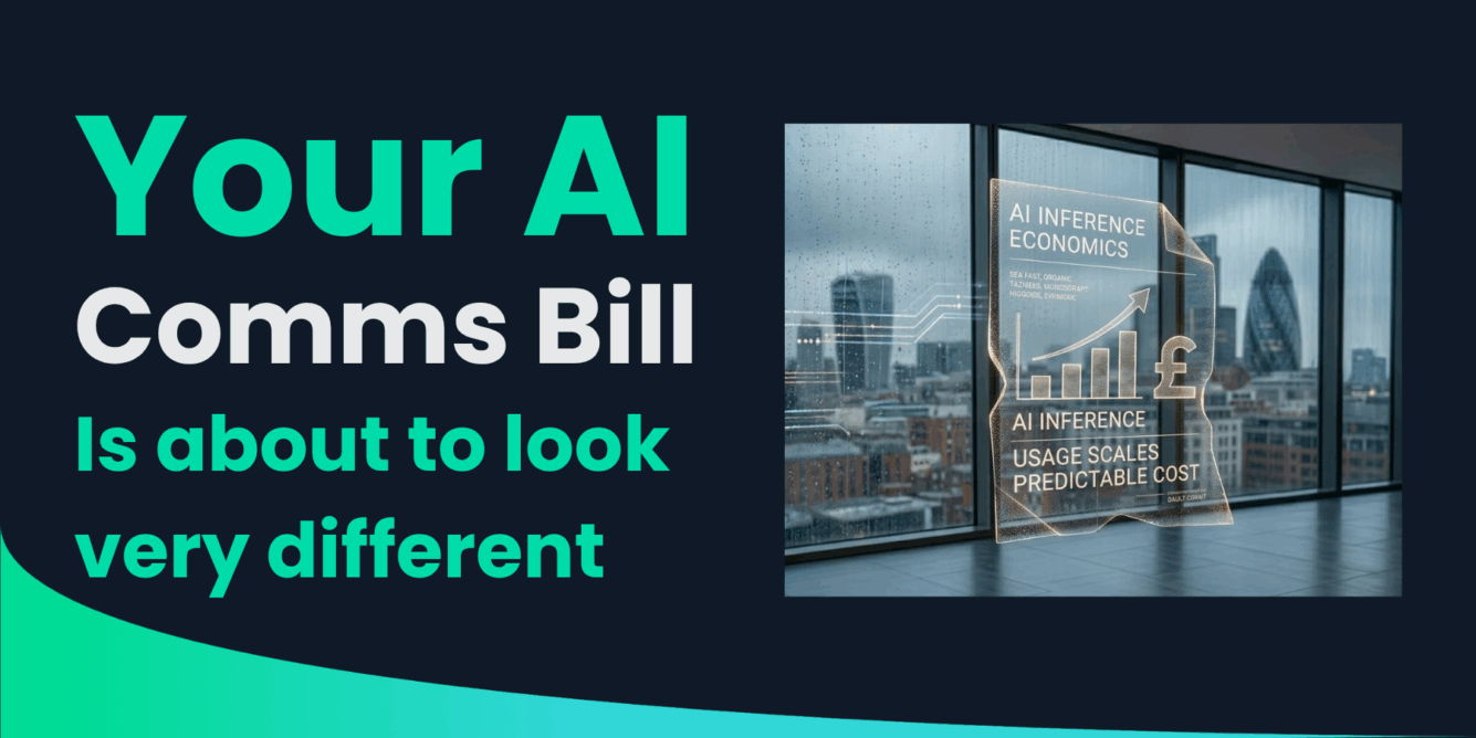 Your AI comms bill is about to look very different