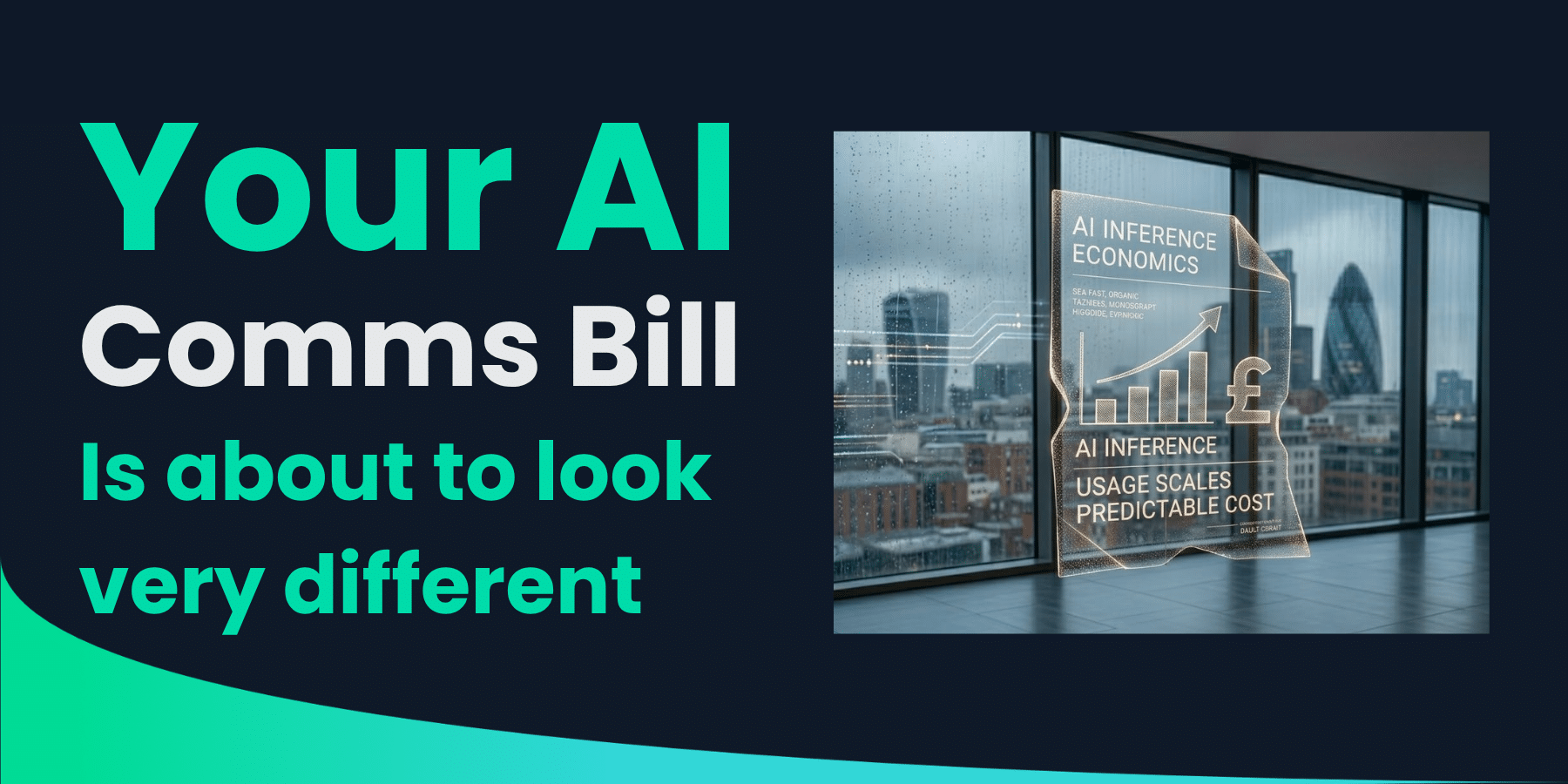 Your AI comms bill is about to look very different